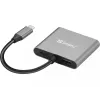Sandberg USB-C Dock 2xHDMI+USB+PD Maximum resolution 3840x2160