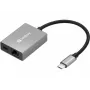 Sandberg USB-C Gigabit Adapter PD100W USB Type-C RJ-45 1 Gbit/s Grey