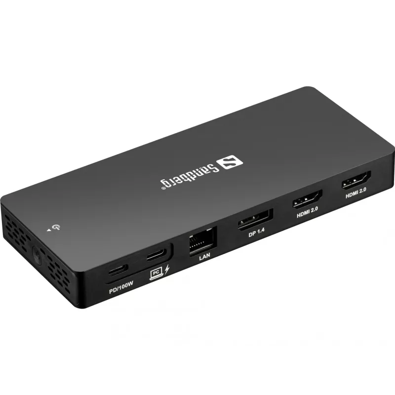 Sandberg USB-C 13in1 DockingStation Pro Wired USB 3.2 Gen 1 Type-C