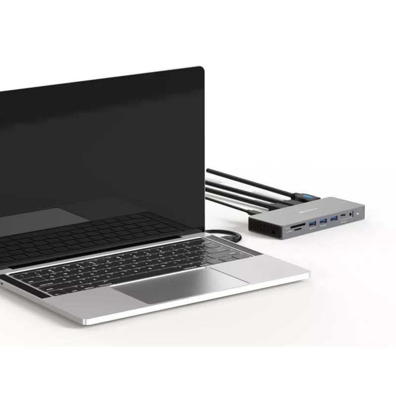 Sandberg USB-C 13in1 DockingStation Pro Wired USB 3.2 Gen 1 Type-C