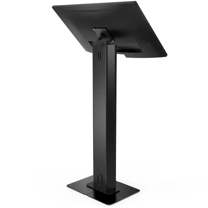 Compulocks Brandable VESA Floor Stand for Screens Up to 32 Inches Black