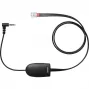 Jabra Panasonic Adapter, EHS adapter, Black