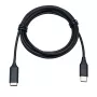 Jabra Link Extension Cord: USB-C to USB-C, 1.2 m, USB C, USB C, Black