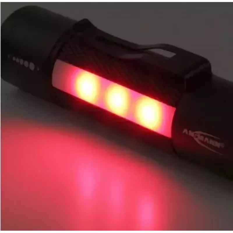 Hand flashlight Ansmann 1600-0137 Black White