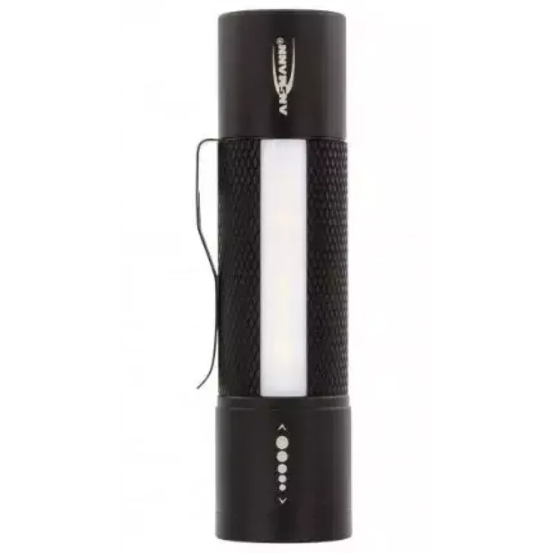 Hand flashlight Ansmann 1600-0137 Black White
