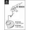 Dust Extraction Attachment Bosch GDE 115/125 FC-T Professional