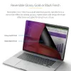 StarTech.com 16-inch MacBook Pro 21/23 Privacy Screen, Gold Filter w/Enhanced Privacy, Computer Security Shield, Double-Sided Screen Protector, +/- 30 Deg.