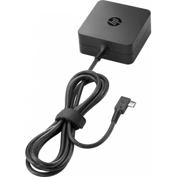 HP 45W USB-C G2 Power Adapter, Laptop, Indoor, 45 W, Business, Black, 62 mm