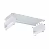 StarTech.com Ergonomic Monitor Riser Stand, Up to 33lb/15kg, Fixed height 3.5in/9cm, Desktop Computer Monitor/Laptop Riser, Steel Platform, Quick Assembly, Optimize Desk Space