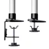 StarTech.com Monitor Desk Mount For 27in 16:9 or 30in 21:9 Ultrawide Screens, VESA 75x75/100x100, Tool-Less Arm Adjustments, C-Clamp/Grommet, Spring-Assisted Arm