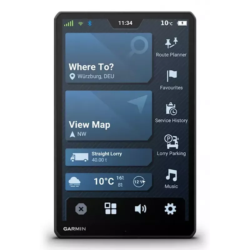 Navigator Garmin dēzl LGV1020 10.1 inch TFT Touchscreen 32GB Black