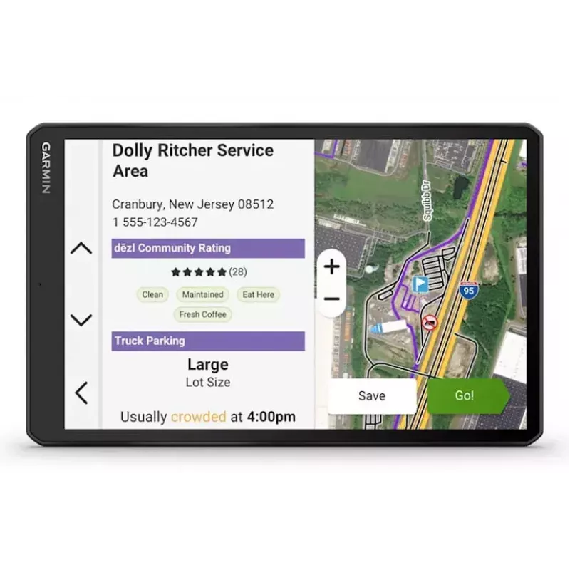 Navigator Garmin dēzl LGV1020 10.1 inch TFT Touchscreen 32GB Black