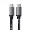 USB C to USB C cable Satechi ST-TCC2MM — 2 m, Black/Grey, 0.48 Gbit/s