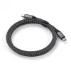 USB C to USB C cable Satechi ST-TCC2MM — 2 m, Black/Grey, 0.48 Gbit/s