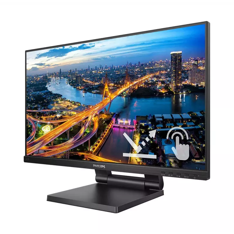 Philips 242B1TC/00 computer monitor 60.5 cm (23.8 inch) 1920 x 1080 pixels Full HD LED Touchscreen Black