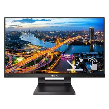 Philips 242B1TC/00 computer monitor 60.5 cm (23.8 inch) 1920 x 1080 pixels Full HD LED Touchscreen Black