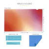 StarTech.com 24-inch 16:9 Gold Monitor Privacy Screen, Reversible Filter w/Enhanced Privacy, Glossy Computer Security Filter, Removable Screen Protector/Shield, +/- 30 Deg.