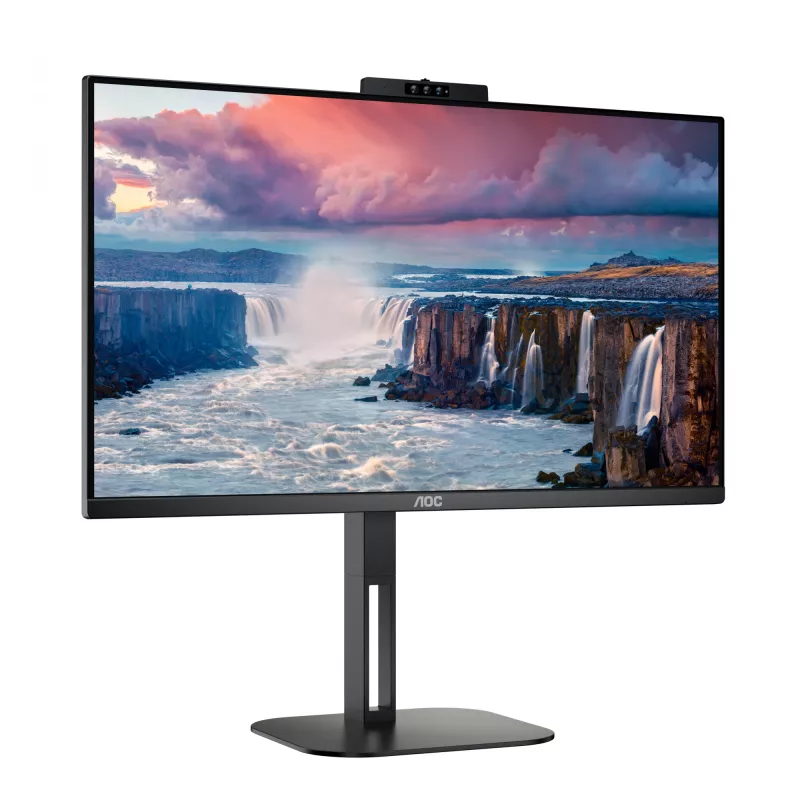 AOC V5 24V5CW/BK computer monitor 60.5 cm (23.8 inch) 1920 x 1080 pixels Full HD LED Black