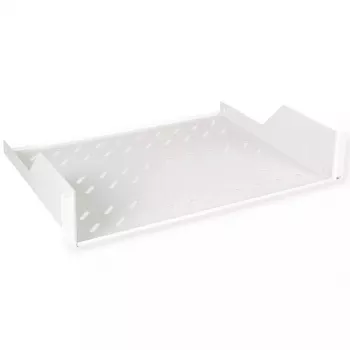 Rack shelf ROLINE 19-inch 2 U 350 T 25kg load capacity grey