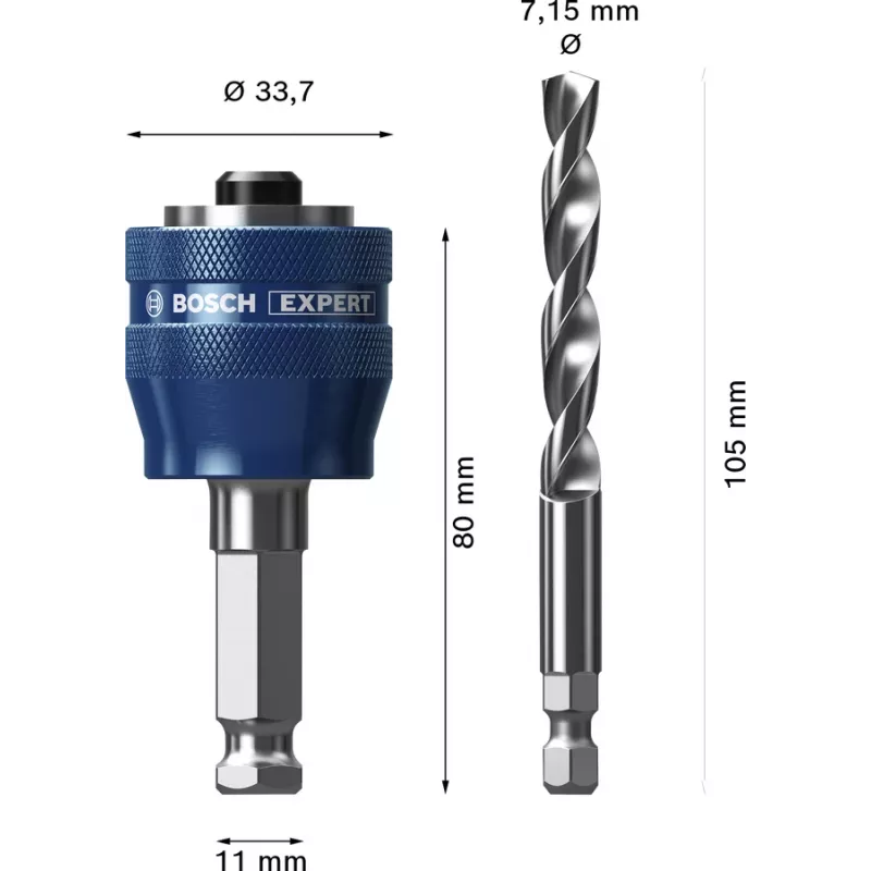 Bosch Expert 2 608 900 527 drill attachment accessory Hole saw adaptor