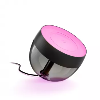 Philips Hue White and colour ambience Iris table lamp, Smart table lamp, Bluetooth/Zigbee, Black, LED, Metal, Synthetics, Non-changeable bulb(s)