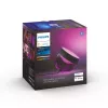 Philips Hue White and colour ambience Iris table lamp, Smart table lamp, Bluetooth/Zigbee, Black, LED, Metal, Synthetics, Non-changeable bulb(s)