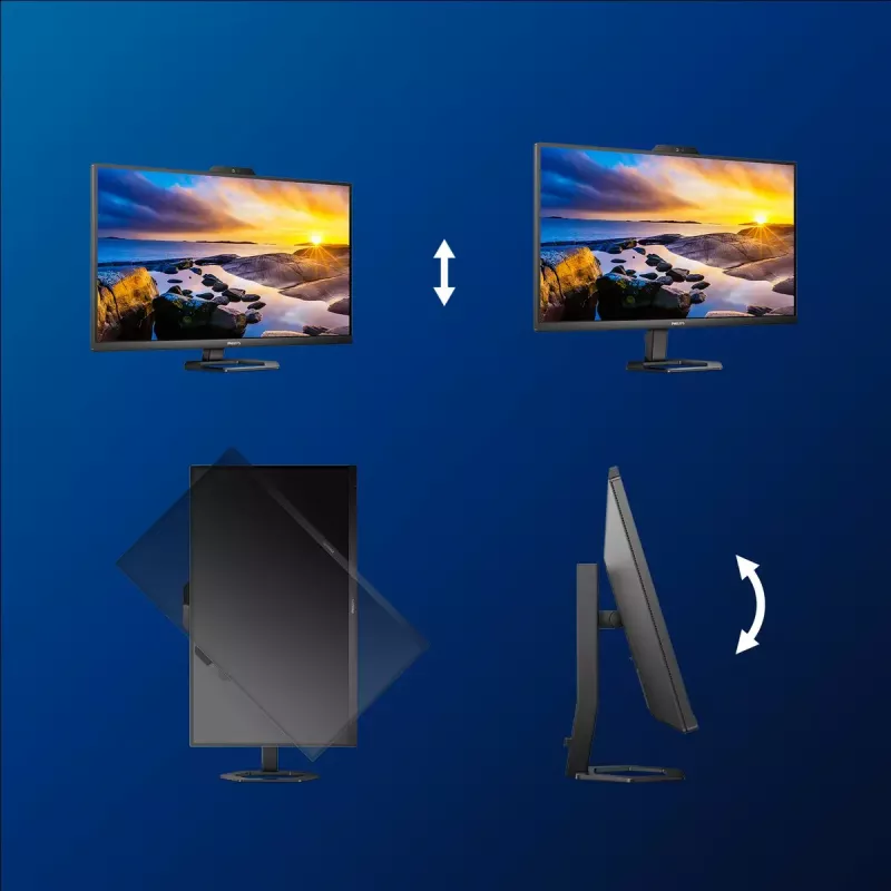 Philips 5000 series 27E1N5600HE/00 computer monitor 68.6 cm (27 inch) 2560 x 1440 pixels Quad HD LCD Black