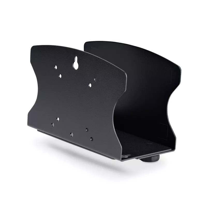 StarTech.com PC Wall Mount Bracket, Supports Desktop Computers Up To 40lb (18kg), Tool-Less Adjustments 1.9-7.8in (50-200mm), Heavy-Duty Wall Mount Shelf/Holder for PC Case/Tower