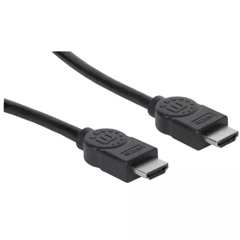 HDMI Cable Manhattan HDMM2MHS 2m Male to Male Black