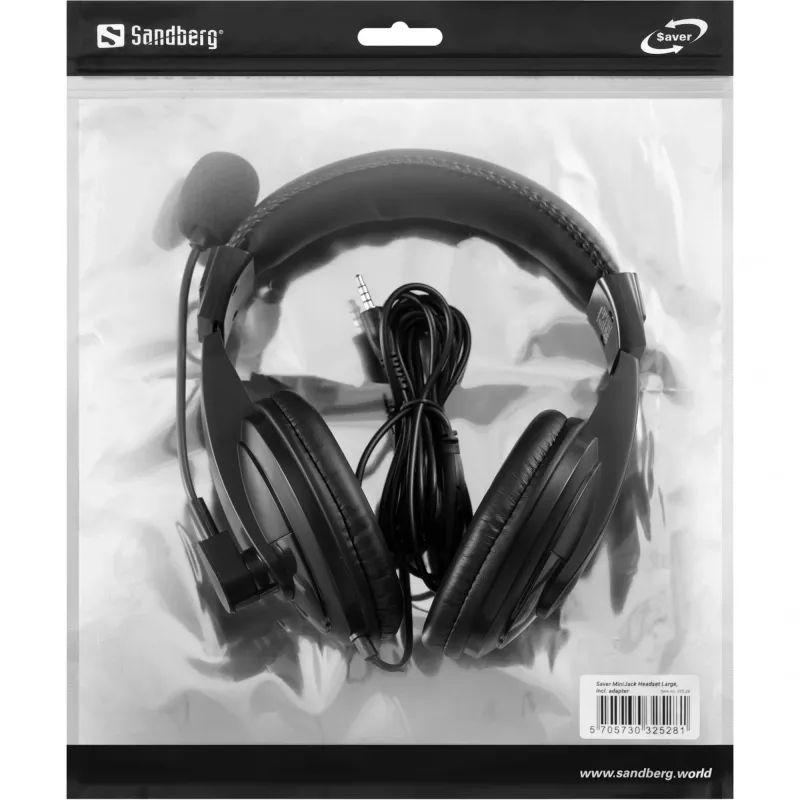 Headset Sandberg Saver MiniJack Headset Large