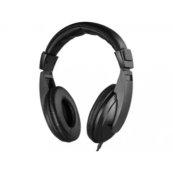 Sandberg Saver MiniJack Headphone Large, Wired, Calls/Music, 20 - 20000 Hz, 270 g, Headphones, Black