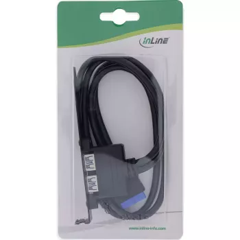 InLine Slot Bracket 2x USB 3.0 A female / internal mainboard plug 0.5m