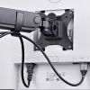 StarTech.com Triple Monitor Desk Mount For Up To Three 27in Screens, VESA 75x75/100x100, Tool-Less Arm Adjustments, C-Clamp/Grommet Mount, Spring-Assisted Arms
