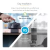 StarTech.com Triple Monitor Desk Mount For Up To Three 27in Screens, VESA 75x75/100x100, Tool-Less Arm Adjustments, C-Clamp/Grommet Mount, Spring-Assisted Arms