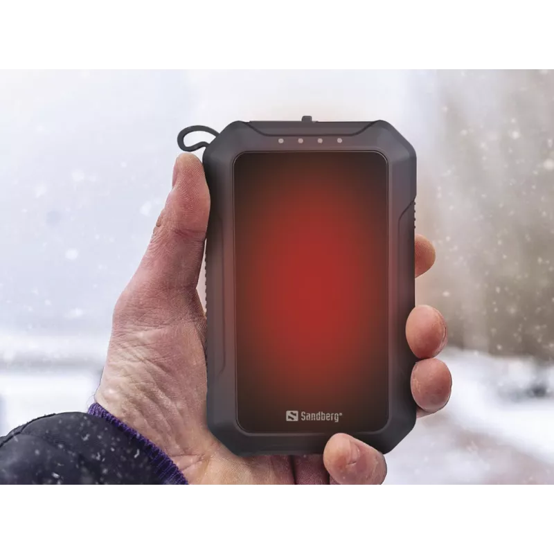 Portable Power Bank Sandberg Hand Warmer 10000 mAh