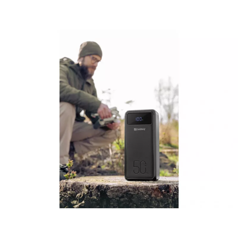 Portable Power Bank Sandberg USB-C PD 130W 50000mAh
