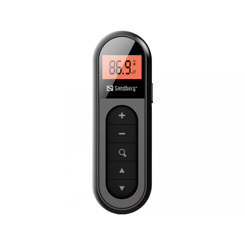 Portable Radio Sandberg Pocket Radio FM Recharge FM 76-108 MHz