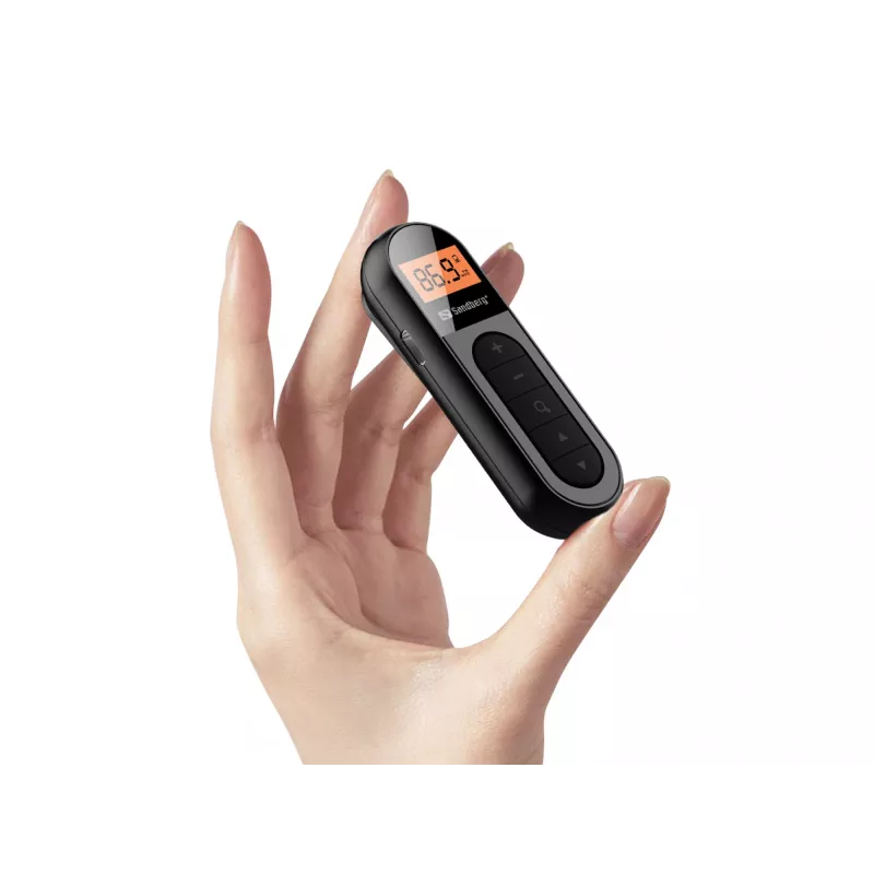 Portable Radio Sandberg Pocket Radio FM Recharge FM 76-108 MHz