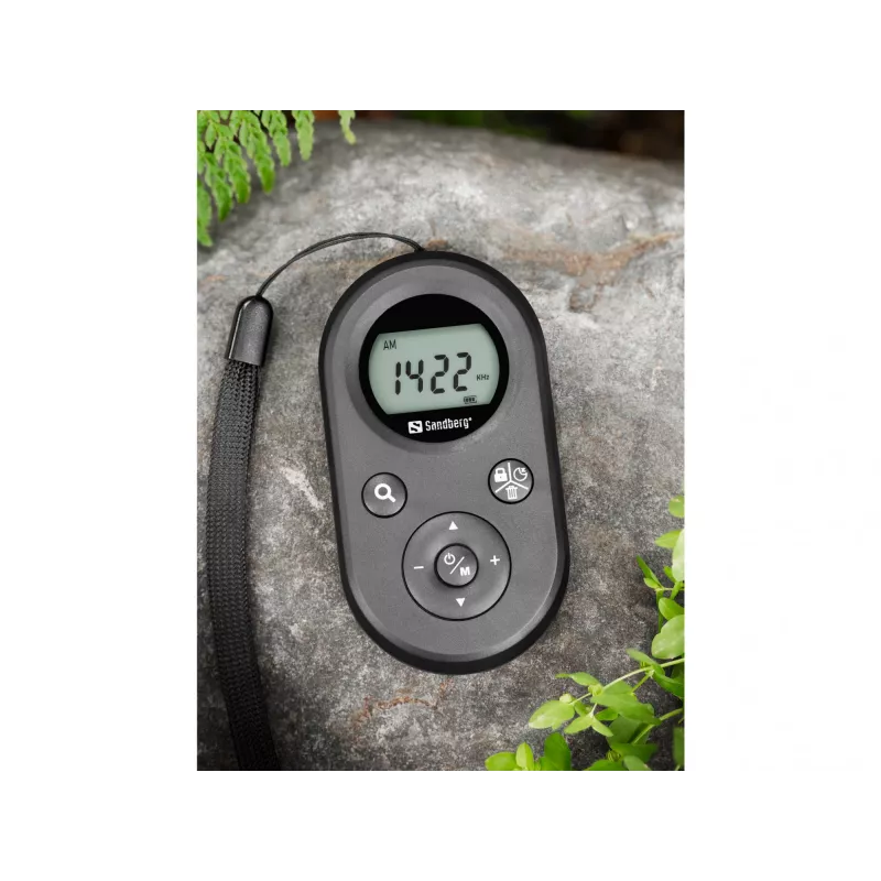 Sandberg Pocket Radio FM+AM Recharge, Portable, AM, FM, 76 - 108 MHz, 522-1710KHz (9KHz) / 520-170KHz (10KHz), Amber, 3.5 mm