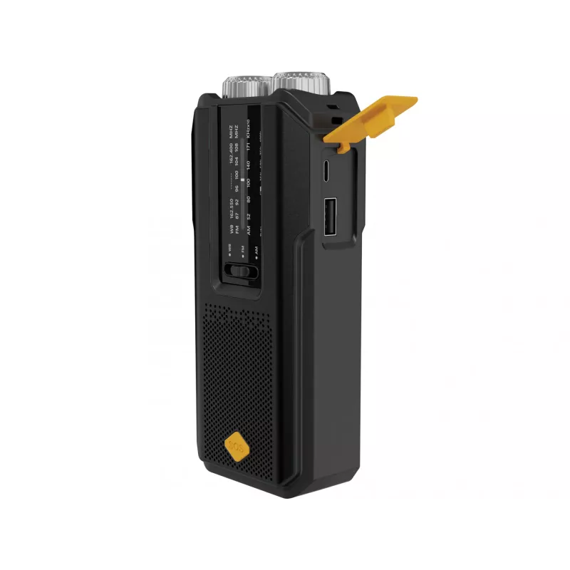 Sandberg Survivor Radio All-in-1 2000, Portable, AM, FM, 87 - 180 MHz, 520 - 1710 kHz, 3 W, Analog