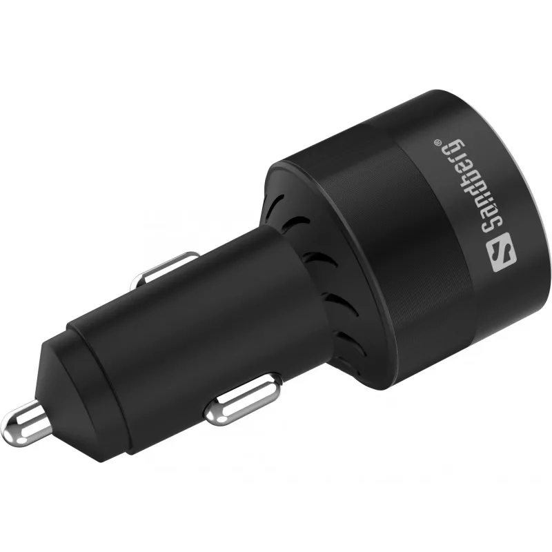 Car Charger Sandberg 3in1 130W USB-C PD Fast Charging Universal