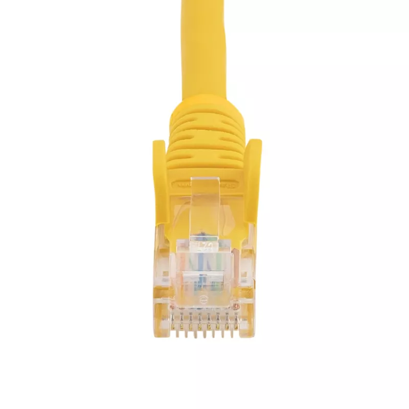 StarTech.com Cat5e Ethernet Patch Cable with Snagless RJ45 Connectors - 10 m, Yellow
