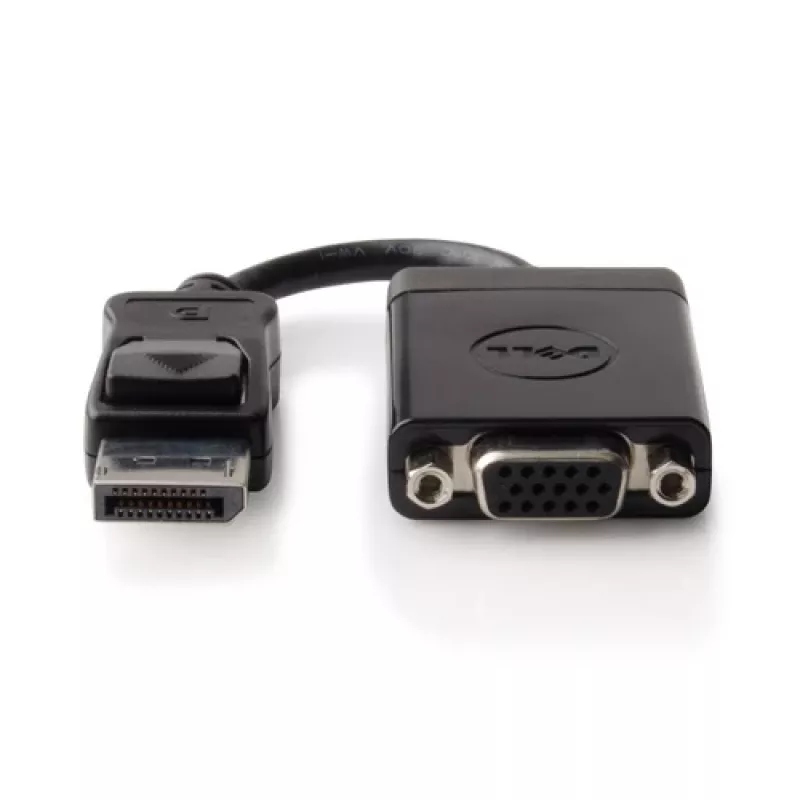Video Cable Adapter DELL 492-11715 DisplayPort to VGA Black