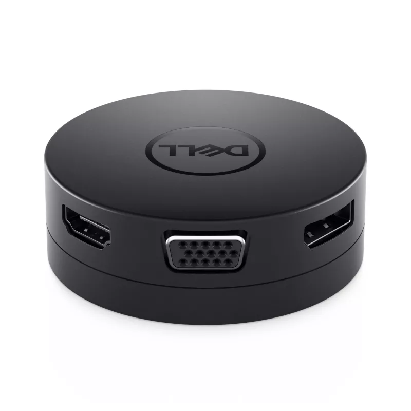 DELL DA300 Wired USB 3.2 Gen 2 (3.1 Gen 2) Type-C Black