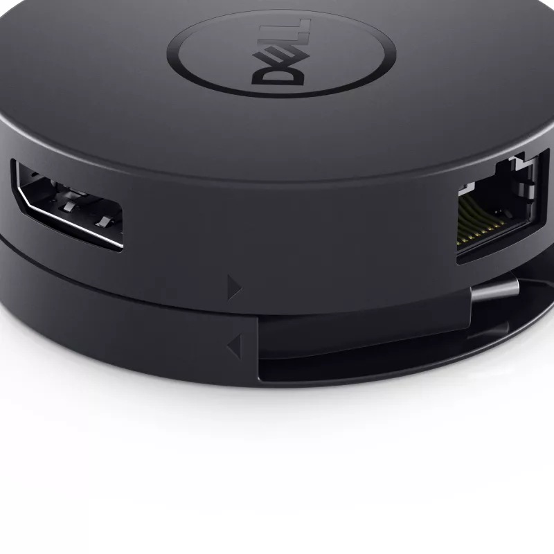 DELL DA300 Wired USB 3.2 Gen 2 (3.1 Gen 2) Type-C Black