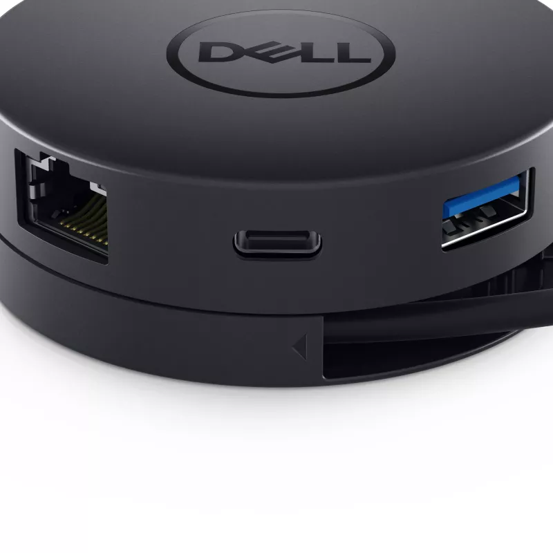 DELL DA300 Wired USB 3.2 Gen 2 (3.1 Gen 2) Type-C Black