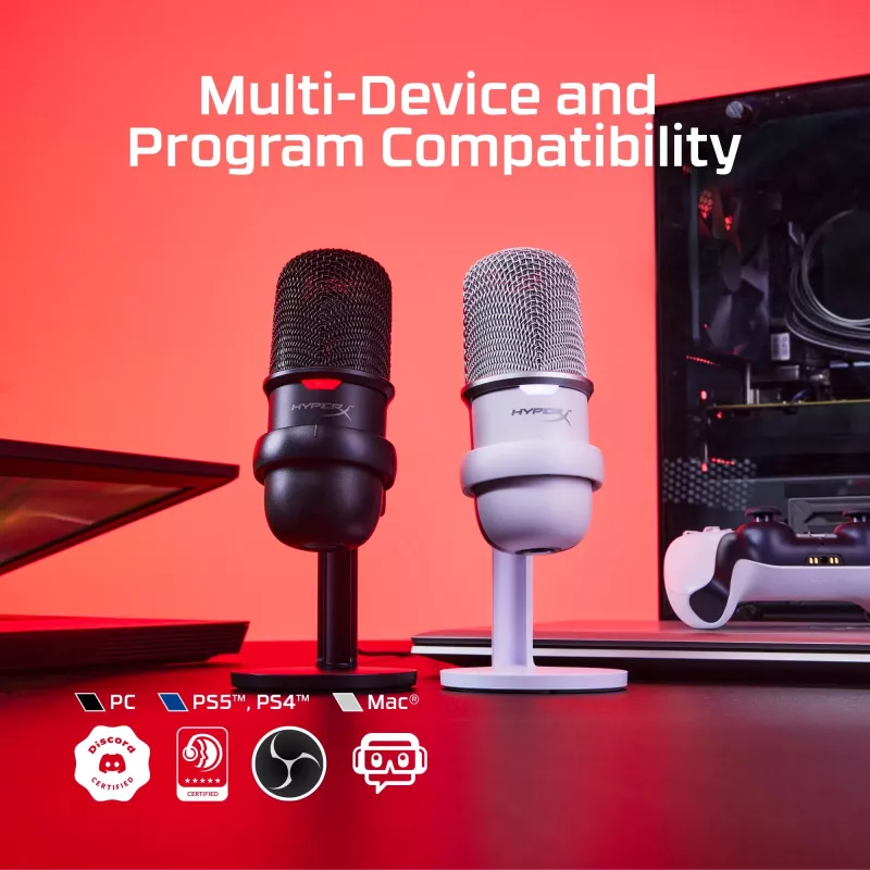 HyperX SoloCast - USB Microphone (Black)