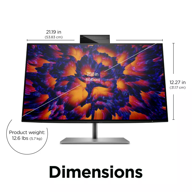 Monitor HP Z24m G3 23.8 inch Quad HD 2560 x 1440