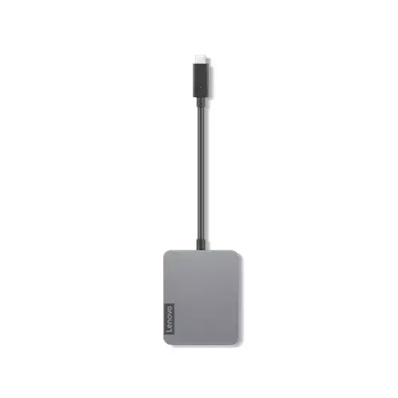 Lenovo 4X91A30366 laptop dock/port replicator Wired USB 2.0 Type-C Grey