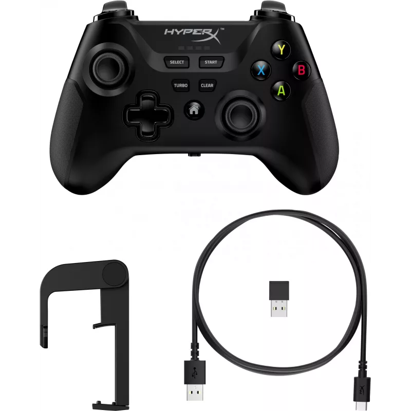 HyperX Clutch - Wireless Gaming Controller (Black) - Mobile PC